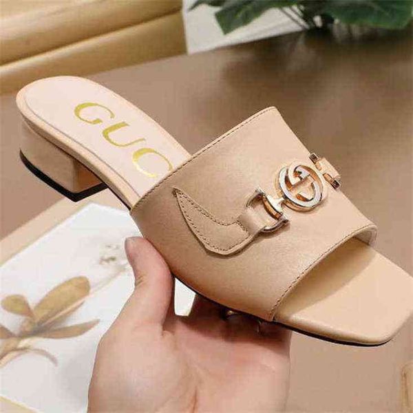 

luxury italy designer brand slippers super great quality with full package for women gift present lady birthday wedding sandals shoes heels PQM9