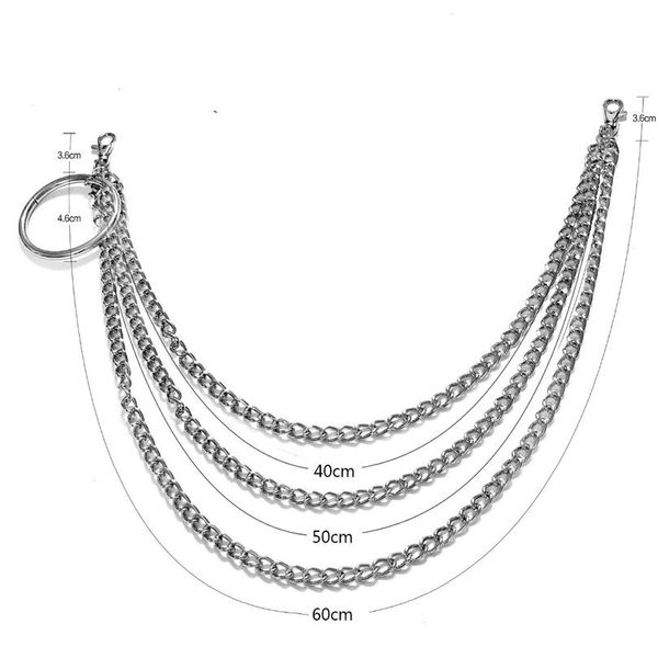 

street big ring pendant key chain rock punk trousers hipster key chains pant jean keychain hiphop portachiavi kpop acc jllfzs