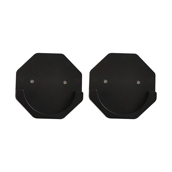 

hooks & rails 1pair large pole hanging fixture anti-off hexagonal stick shaped non-slip paste hook rod-shaped