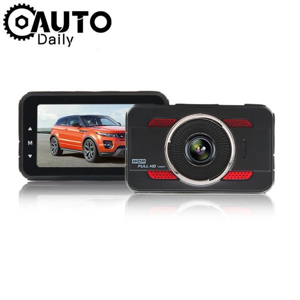 

car rear view cameras& parking sensors dvr 3.0" full hd 1080p dashcam vehicle camera video recorder registrar monitor motion detector c