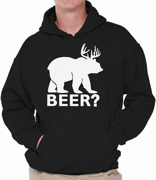 

men's hoodies sweatshirt for men beer hoodie funny drinking gifts i0nr#, Black
