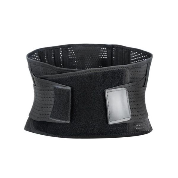 

waist support belt back trainer trimmer gym protector weight lifting sports body shaper corset for bodybuilding, Black;gray