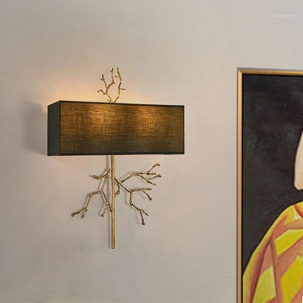 

wall lamp nordic led wood deco maison wandlamp cabecero de cama beside1