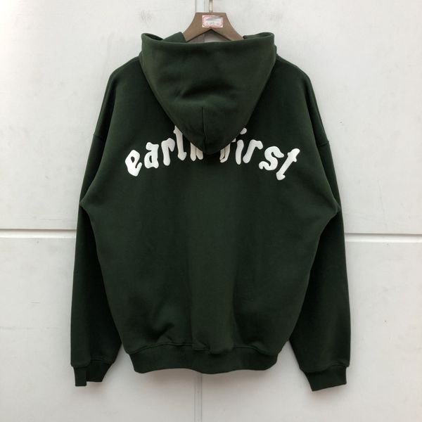 

hoodie men women hoodies foam print pullovers oversize sweatshirts, Black