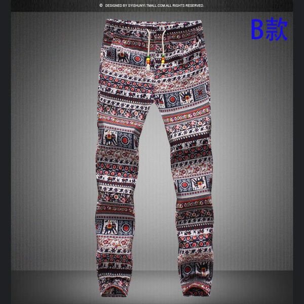 

mens trousers 2021 brand joggers quality male linen pants casual jogger men pants print high flower men for sweatpants 5xl ale ptqpi, Black