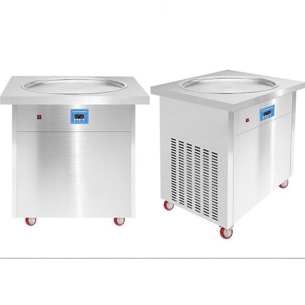 

ice cream making machine thailand style flat pan roll fry fried