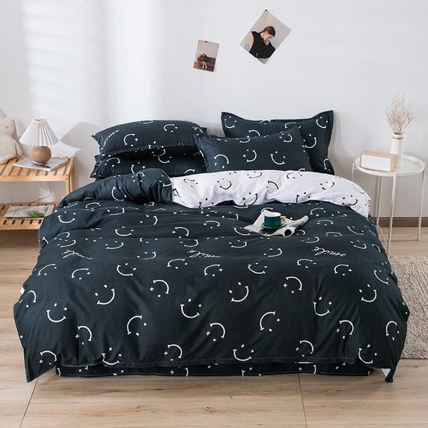 

bedding sets fashion simple style home bed linen duvet cover flat sheet sheets winter single full  king,bed set 2021