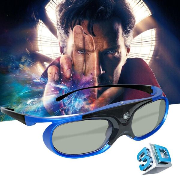 

glasses universal active shutter 3d for dlp link projectors usb rechargeable caiwei s6w projector