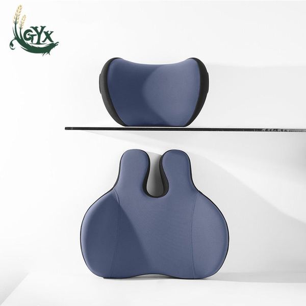 

seat cushions car lumbar cushion/neck pillow kit/car backrest/high-grade memory foam/soft material/comfortable waist protection cover