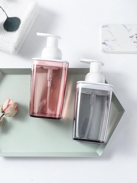 

bath accessory set household mousse foaming bottle facial cleanser hand soap shampoo push-type convenient foamer foam dispensing