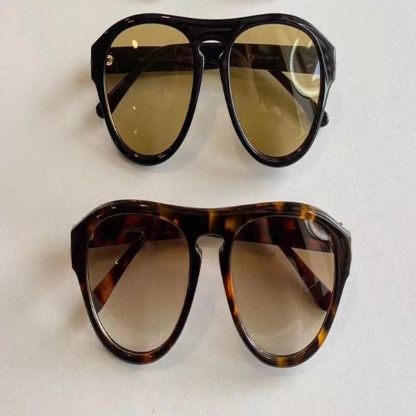 

sunglasses pilot brown shaded sunglasses fashion havana/light men sonnenbrille glasses box ft0677 sun new austin with skftd rfcjs, White;black