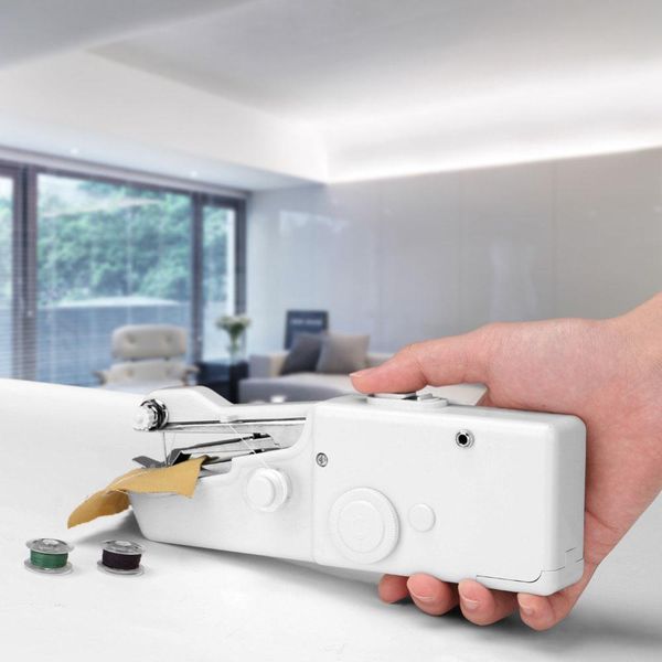 

selling portable mini manual sewing machine, multifunctional fast and convenient needle and thread sewing cordless clothing fabric house