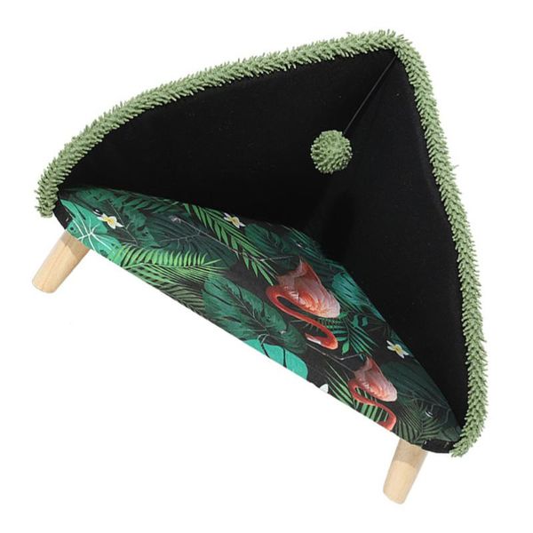 

cat beds & furniture 1pc house pattern nest household bed gift