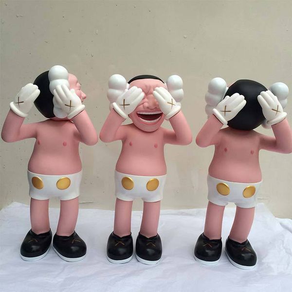 

kaw action figures spoof 12 inches 30cm trendy design doll decoration good gift for friends pvc rubber office stress reliever