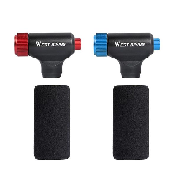 

bike pumps portable bicycle mini co2 pump head hand air inflator easy tire