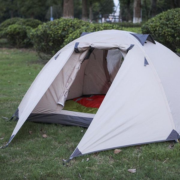 

tents and shelters camping tent double layer waterproof automatic picnic beach cushion awning travel anti uv shelter for fish hike