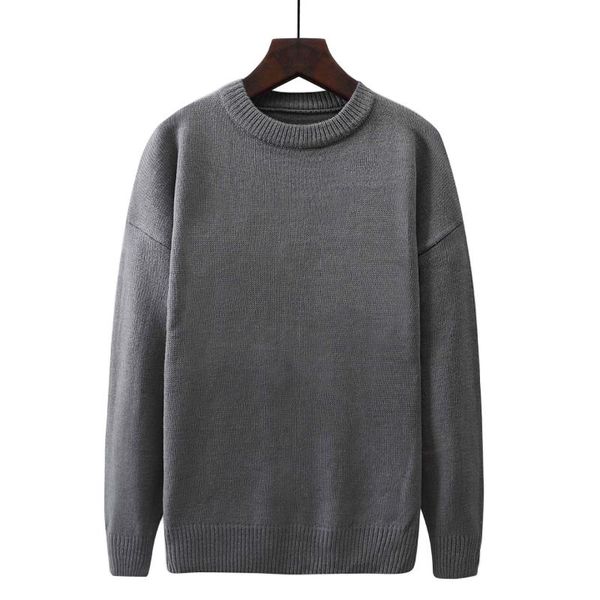 

new arrival fashion large men winter thickening o-neck computer knitted plus size s  l xl 2xl 3xl, White;black