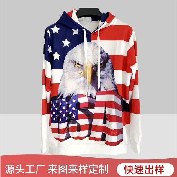 

New men' 3D sublimation printing Hoodie BTS sweater, White