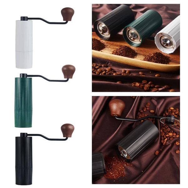 

manual coffee grinders portable grinder hand bean for traveling, camping