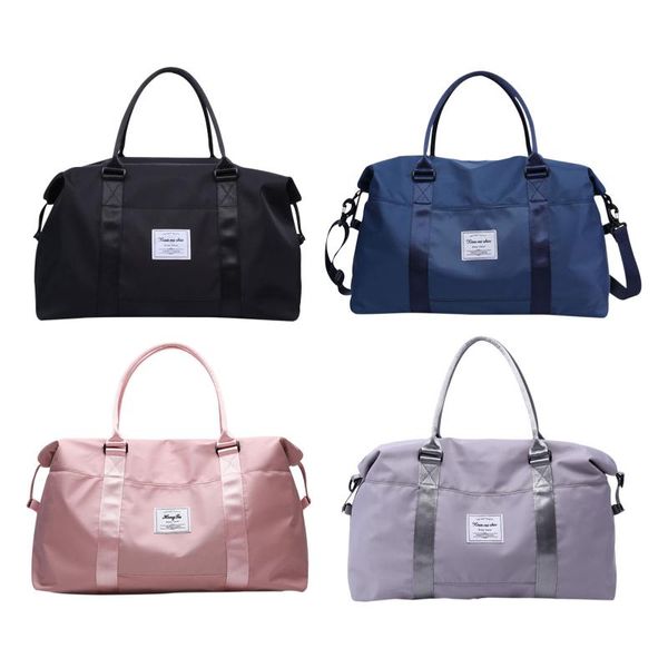 

outdoor bags women sports fitness bag men gym yoga big travel duffle handbag for weekend blosa waterproof sac de sport