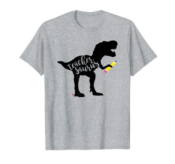 

teachersaurus teacher t-shirts teachersaurus teacher gift, White;black