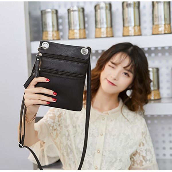 

fashion ladies 2021 newly leisure concise women cross body shoulder bag zipper large tote ladies purse solid color