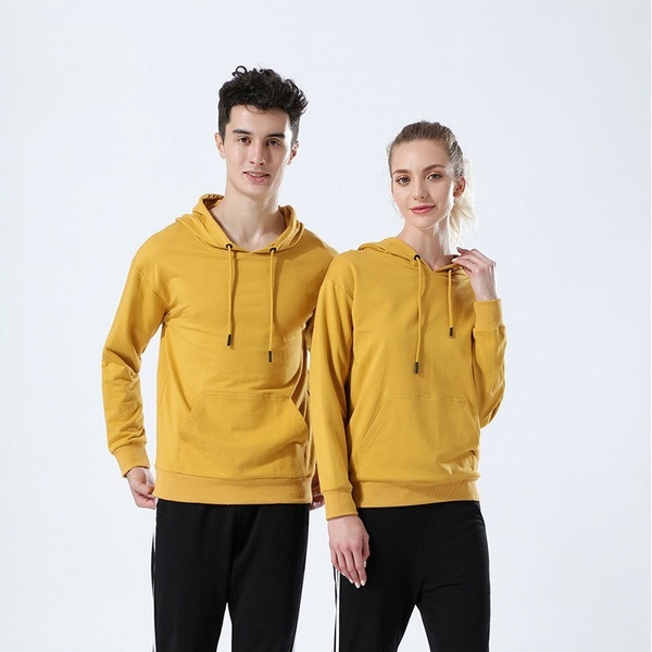 

2021 new men's sweater cotton pullover hoodie sports casual sweater simple and slim support custom logo fast shipping, Black