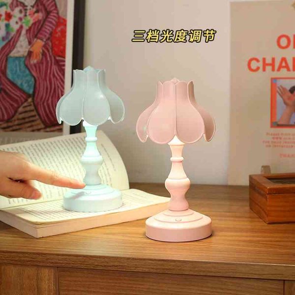 

mini night usb rechargeable bedroom sleeping student desk lamp