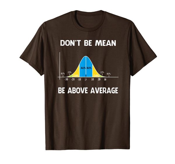 

Don't be mean be above average T-Shirt, Mainly pictures