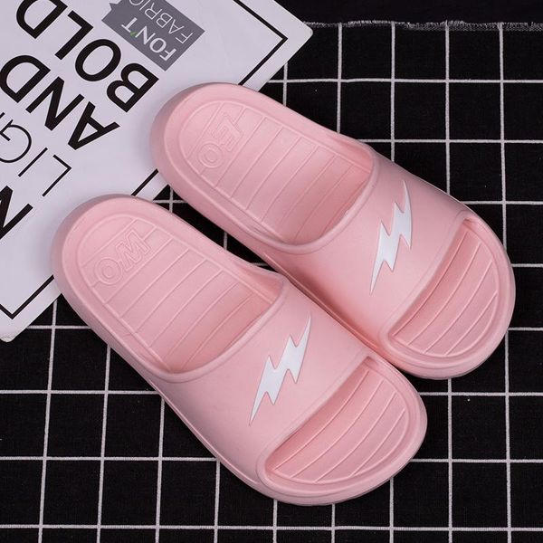 

slippers women indoor floor flat shoes summer non-slip flip flops bath home female slipper comfortable zapatillas t502, Black
