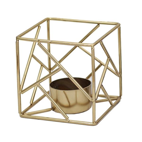 

candle holders candlestick iron art geometric holder