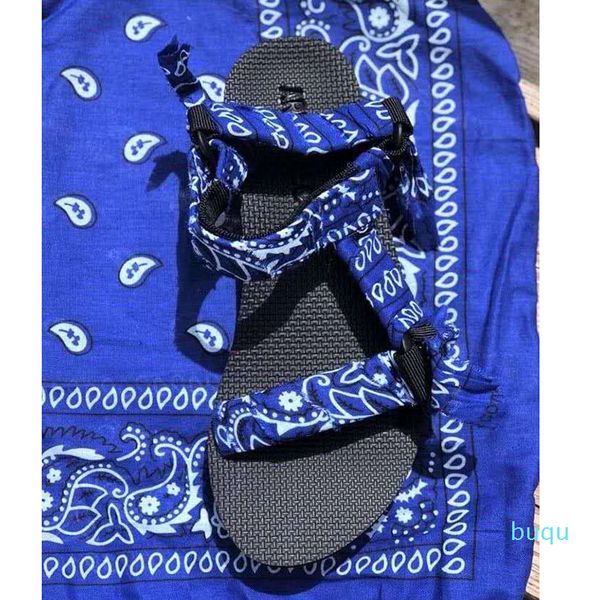 

designer- women shoes flat sandals bandana shoes summer outdoor beach shoes open toe cute bowknot casual hook loop, Black