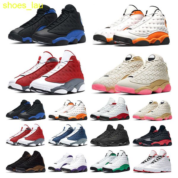 

basketball new shoes 13s jumpman red flint chicago hyper royal balck cat bred playground mens sports sneaker trainers fashion outdoor