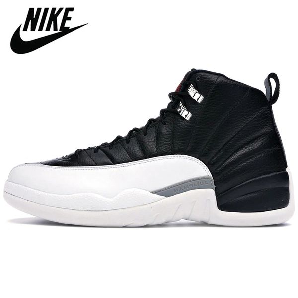

men women basketball shoes nike air retro jordan 12 12s gym red indigo dark concord the master vachetta tan wings winterized mens trainers s, White;red