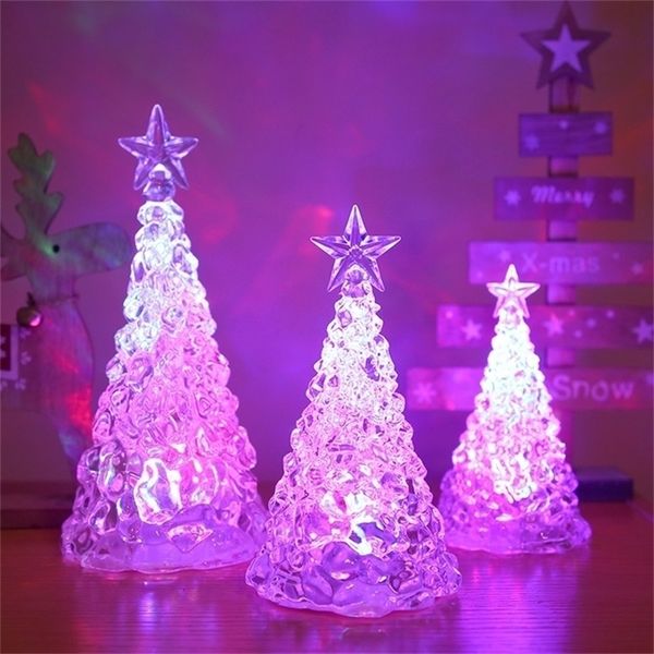 LED Night Light Enfeite de Natal Night Light Ins Home Quarto Decorativo Luz Y201020