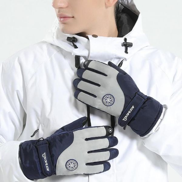 

ski gloves excellent warm thicken  winter motorcycle male men 1 pair