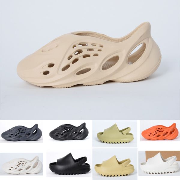 

summer sandal foam runner desert sand bone children shoes boy girl youth kid beach slipper outdoor, Black;red