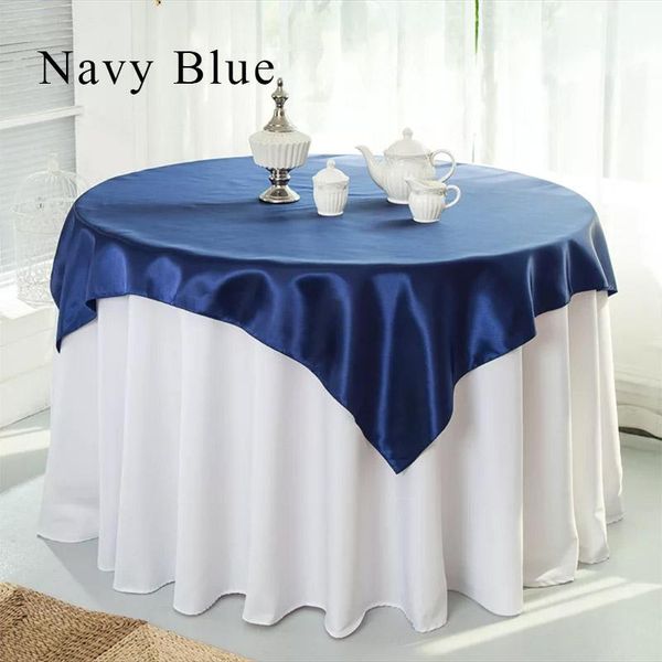 

pack of 1pc polyester 120" round tablecloth white satin table cover for wedding banquet l dining decoration home table linen