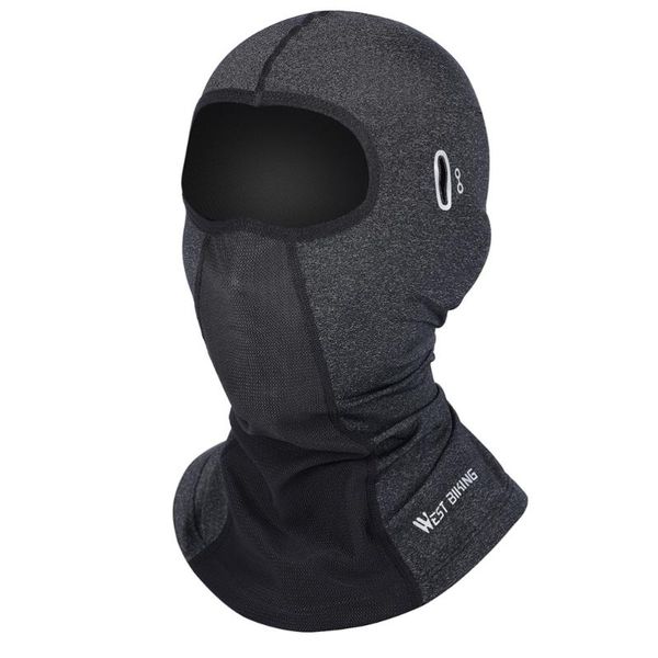 

cycling caps & masks motorcycle face mask full cover hat ski neck summer, Black