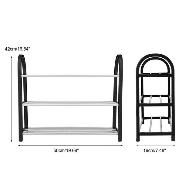 

clothing & wardrobe storage home shoe bag plastic rack display shelf cabinet furniture four-tier