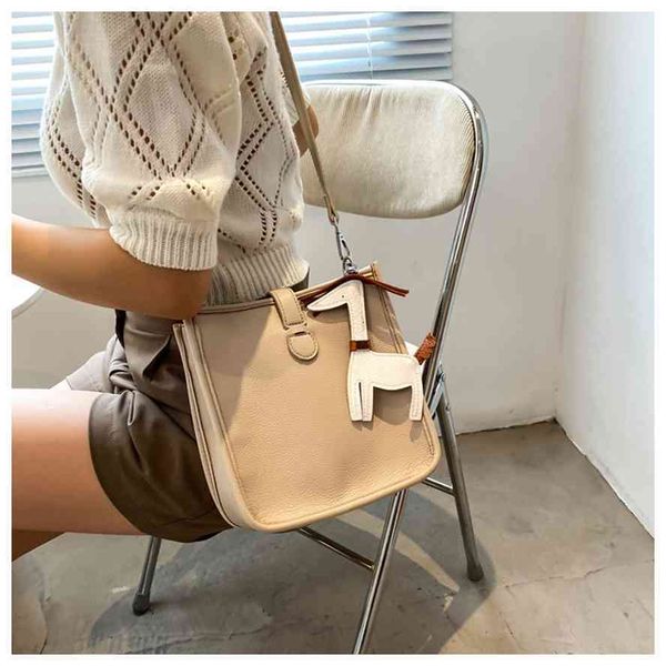 

2021 new small square pu fashion women's shoulder korean messenger bag
