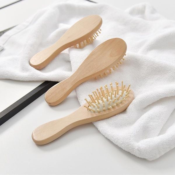 

hair brushes baby brush lotus combs massage anti-static boys girl gifts bathing comb born barber accessories, Silver
