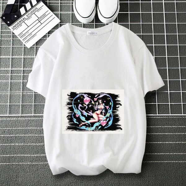 

women's t-shirt print t-shirts summer graphic tees funny shirts modal loose crew neck short sleeve series164, White