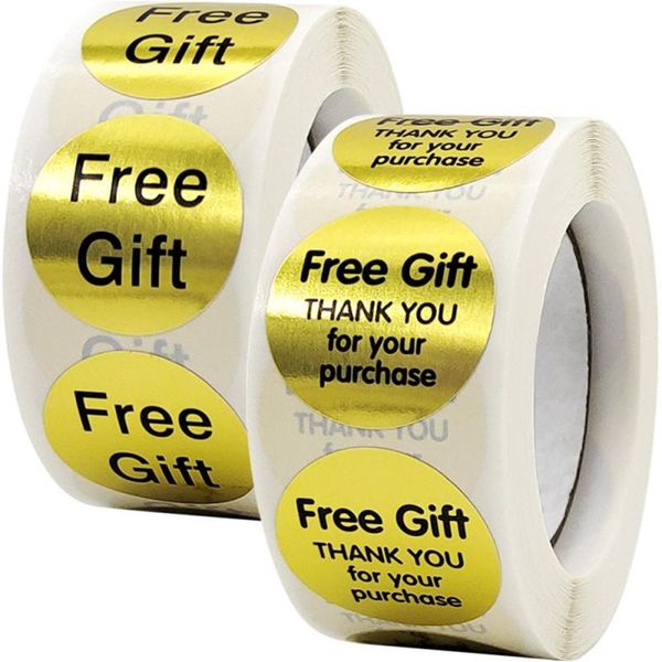 

gift wrap 500pcs sealing stickers thank you/25mm adhesive labels baking wedding decoration party