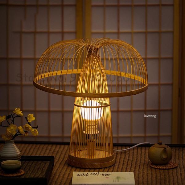 

vietnam desk lamps design bamboo woven lamp creative bedroom chinese bedside lamp simple modern warm romantic bedside table
