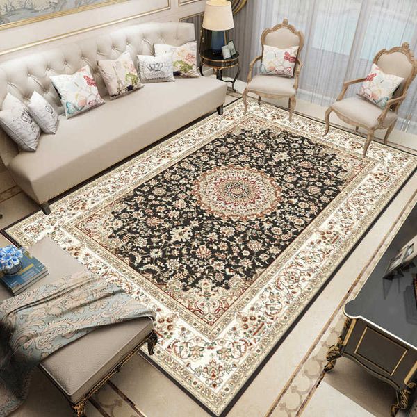 Turchia Tappeti persiani stampati Tappeti per la casa Soggiorno Decorativo Area Tappeto Camera da letto Outdoor Turco Boho Tappetino grande per pavimenti 210831