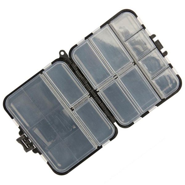 

fishing accessories 2 pcs waterproof portable tackle boxes organizer storage mini utility lures small containe