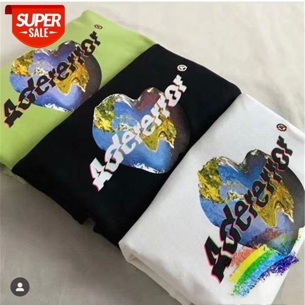 

oversized abstract eart ader error adererror t shirt men women 1:1 version tees black white green streetwear t-shirt #vl5g, White;black