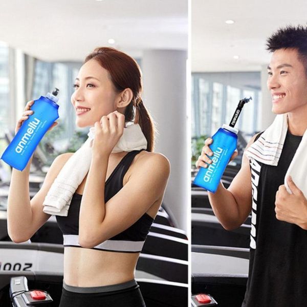 

hydration packs soft water running bottle outdoor sports travel vest tpu waist with collapsible straw portable t8t4