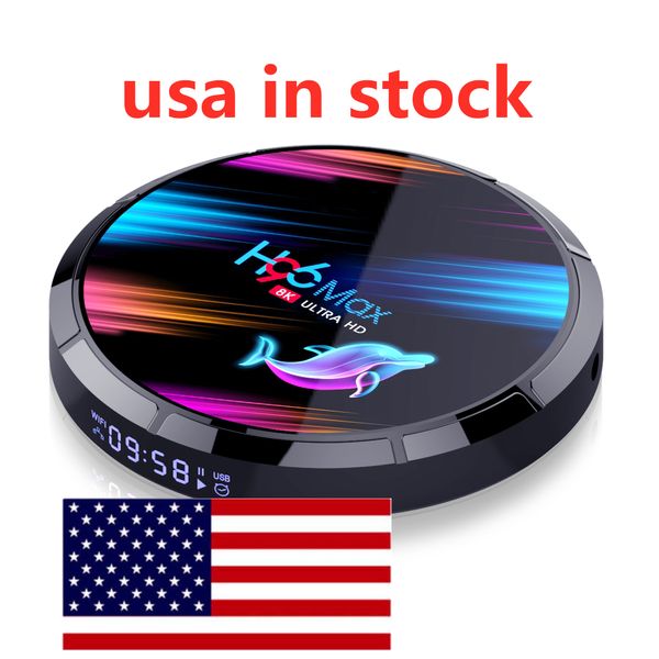 USA AUF LAGER H96 MAX X3 TV BOX Android 9.0 Amlogic S905X3 4GB 128GB 2,4G 5G WiFi BT 1000M Lan 8K